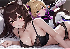 Animation, anime sexy, sequences