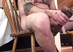 Homemade gay, anal toys, straight boy