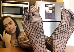 Black Amateur Explore Hot Foot Fetish