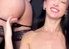 Zuzu Sweet and Stacy Cruz Sweaty Body Dildo Play JOI NEW PPV