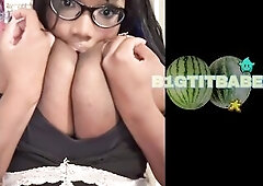 Large Titty Ebony Gal Sucks The one and the other Teats