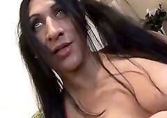 Destroying her asshole and cums in her mouth