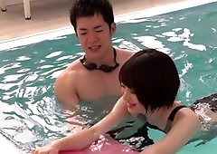 Asian japanese teen with outdoors