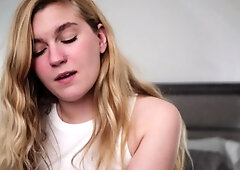 hot amateur blonde close up masturbation HD
