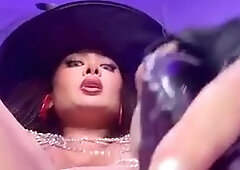 Marina Maya NEW Halloween Dildo Fucking Solo