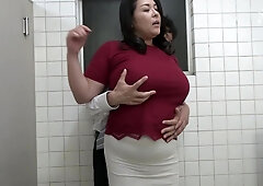 03L1822- Creampie fuck in a public toilet with a perverted man