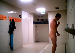 Male naked shower-tube porn video