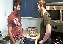 Gay plumber Berke gets humped by Tommy at work