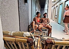 After a Steamy Swim in Brazilian Waters, Friendship Sparks Hardcore Betrayal: Marcio Baiano Pounds the