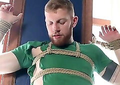 Cass Bolton - Muscled Stud with Huge Balls Gets the Edging of His Life