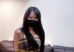 The Little Dress Struggles With The Snakes Entanglement