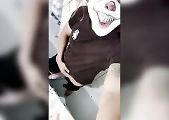 Do u wish the milk from this clown?