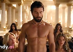 Zeus Fucks His Harem in a Massive Orgy - Candy AI