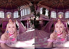 Kay Pleasant As Princess Peach Banging In XXX SUPER MARIO BROS VR Porn