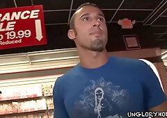 Straight Stud Diego Vena Experiences Tory Masons Talented Mouth Through The