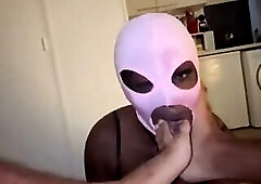 Black Sissy Slut deepthroats Arab French Master