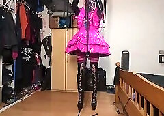 Sissy Maids Strap Self Bondage