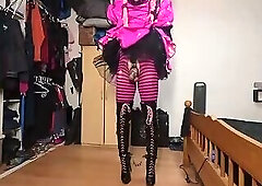 Sissy Maids Strap Self Bondage