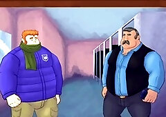 Old man gay, big cock gay, fat