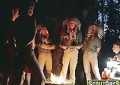 WTF! Why is the forest full of naked men!? Find out the shocking truth! The Elite Scout troop is a