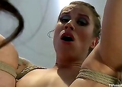 A Willingness to Be Fucked TS Venus Hunts Another Pussy and Ass