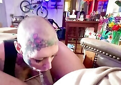 Ts Diana Deelight sucking Jrockstar83 like a demon haha ?