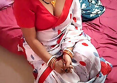 Indian Newly Married having hard sex with nephew, Hindi Audio