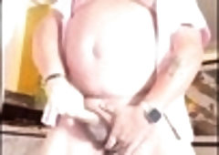 Big dick daddy, gay chubby bear, plump