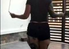 U intend to spank those tattooed cheeks or what? ?