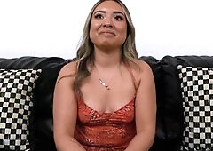 Leslie Moore A Sweet Latina Neighbor Auditions On BackroomCa