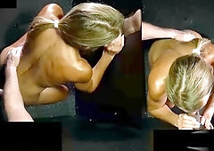 Gargle, sloppy blowjob