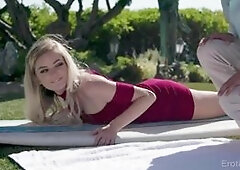 Slow Burn Blonde Blowjob
