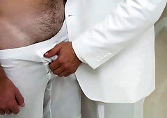 Bishop cums on mormon