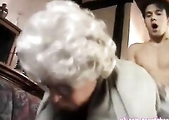German granny bangs grandson
