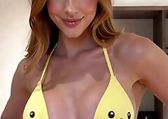 Vex Flora In Her Pikachu Two Piece