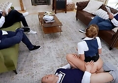 MILF Aderes Quin Teaches with Dick in Her Mouth to Help