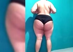 Femboy with a big ass having sex after the nightclub.