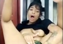 Big-Ass Spanish Hottie Homemade Video