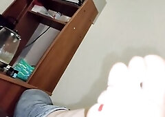 The Smell Of These Smelly Feet Turns On - Licked The Soles Of The Feet Of A Hot Mother I'd Like To Fuck - Footjob