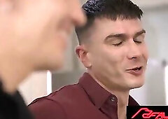 FALCON STUDIOS - Strangers' Accidental Rental Mixup Leads To Big Dick Pounding
