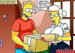 Virtual Sex with The Simpsons Toons