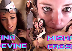 Misha Cross And Gina Devine - Wunf 100