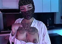 Amazing Webcam Whore Solo Masturbation