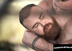 Two Hung Men Skip The Jockstrap And Slam Each Others Big Butts In Hardcore Gay Ass Fucking